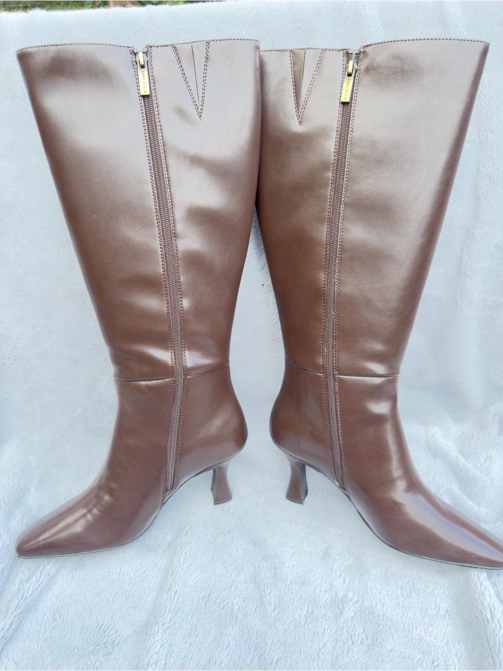Anne Klein Women's Perfektion Wide Calf Dark Brown 9 Medium- New! — image 6 of 8
